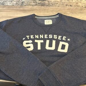 Tennessee stud crew neck sweat shirt